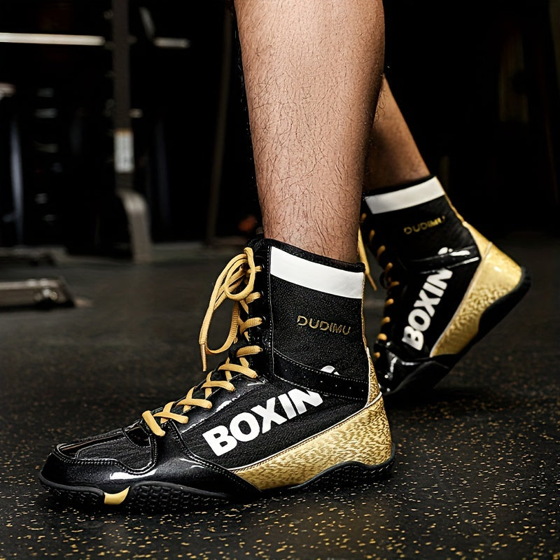 Men's Indoor Boxing Training Competition Shoes