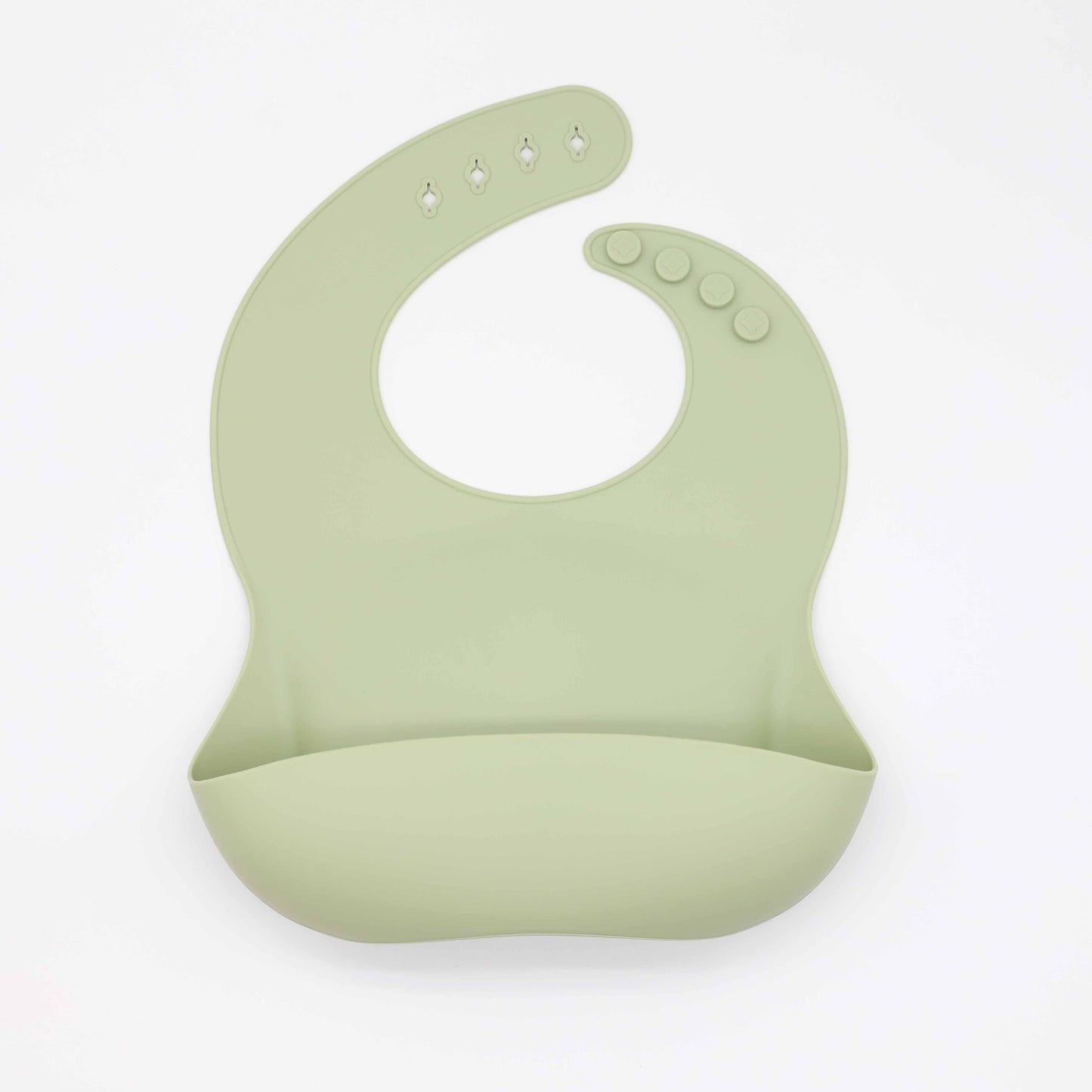 Adjustable Feeding Bib made from Food Grade Silicone, Perfect for Christmas, Halloween, Thanksgiving, New Year's, and Valentine's Day Gifts.