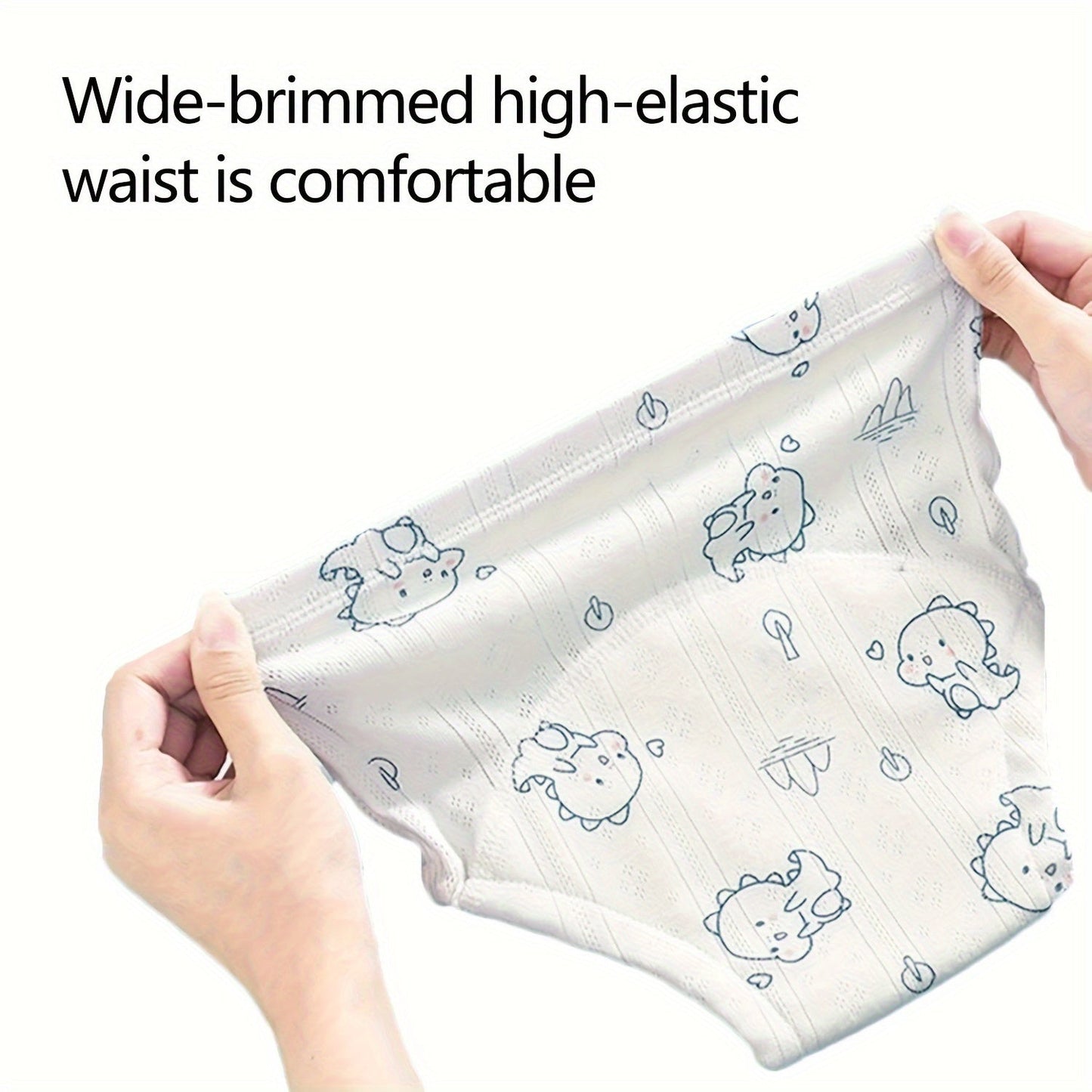 Soft and breathable training pants for girls - Set of 6. Absorbent cloth diapers, ideal holiday present. Comes in White, Pink, and Yellow options.