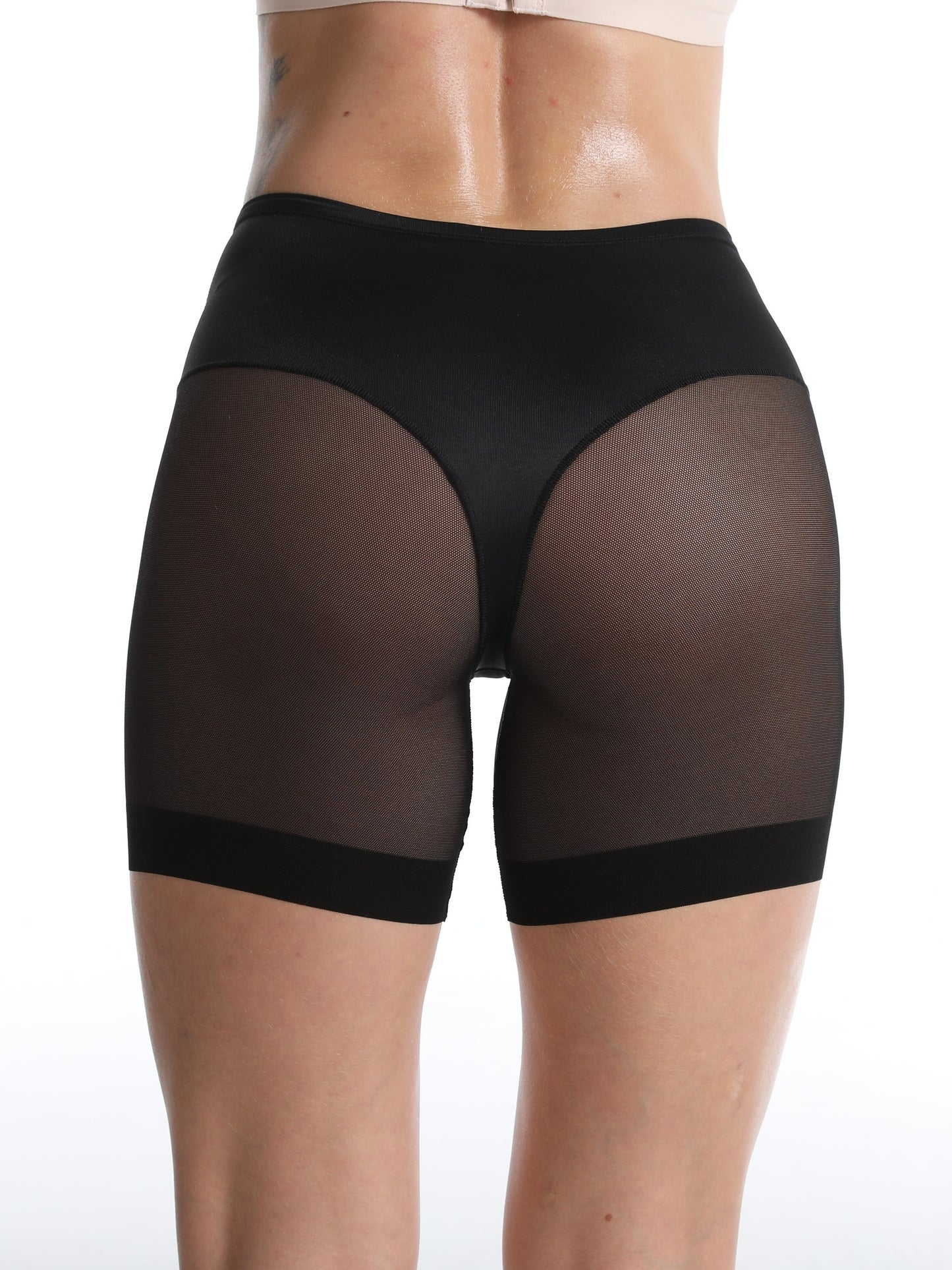 Women's high-waisted shaping pants with powerful waist-lifting and abdominal tuck features.