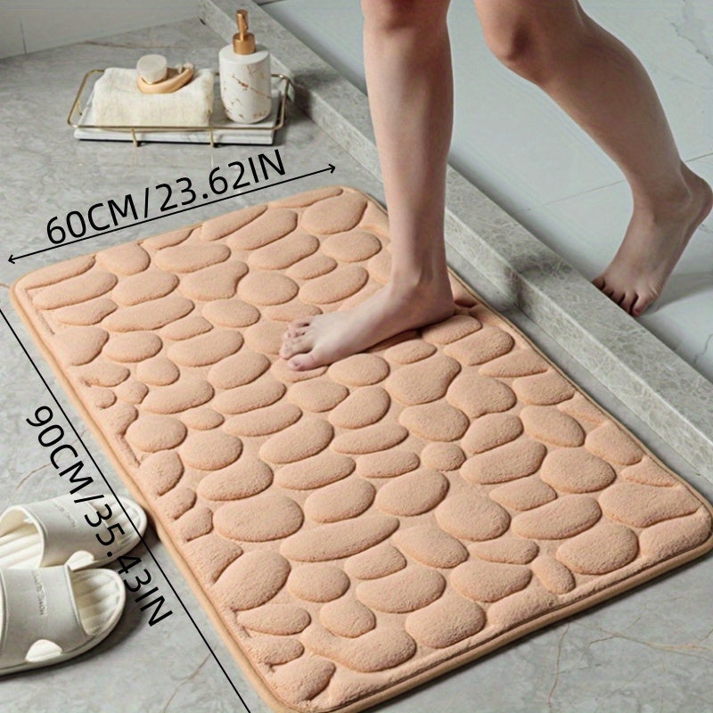 Machine washable shower room carpets with non-slip backing, soft indoor absorbent mats, bathroom mats, shower room rugs, bathroom accessories, and foot wipes.