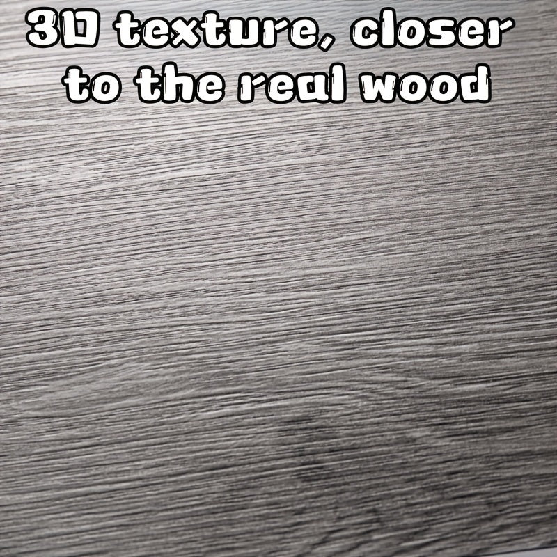 Luxury 3D texture retro self-adhesive floor stickers in packs of 25 or 50. Resistant to slipping and easy to apply. Waterproof and stain-proof, suitable for various rooms in the home. Ideal