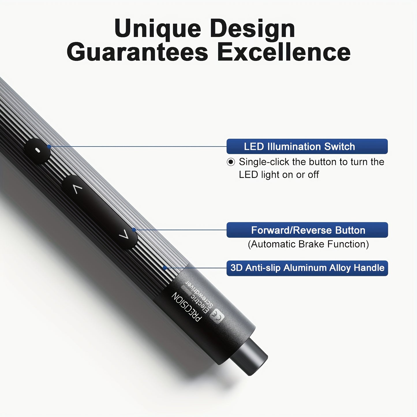 Cordless precision electric screwdriver set with lithium battery for electronics, phones, laptops, cameras, and watch repair.