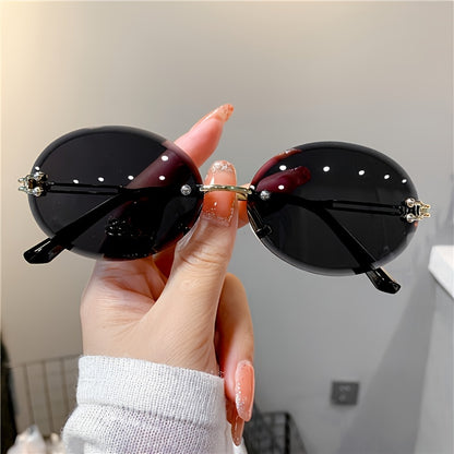 Fashionable Women's Gradient Sporty Sunglasses, Durable Plastic Frame for Running & Outdoor Activities