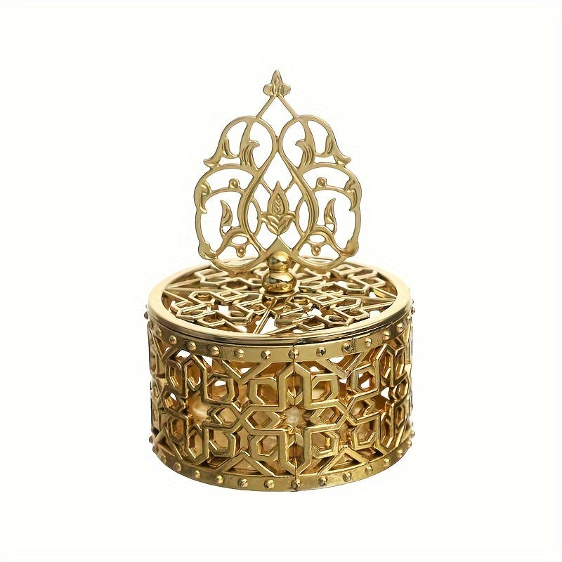 Golden Butterfly Theme Plastic Gift Box with Lid - Perfect for Special Occasions