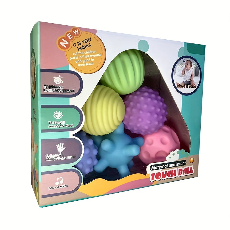 Gentle Pressure Ball for Kids - Durable PVC, Safe & Non-Toxic - Ideal Present for Special Occasions - Comes in a Variety of Colors: Orange, Pink, Purple, Red, Blue, Yellow