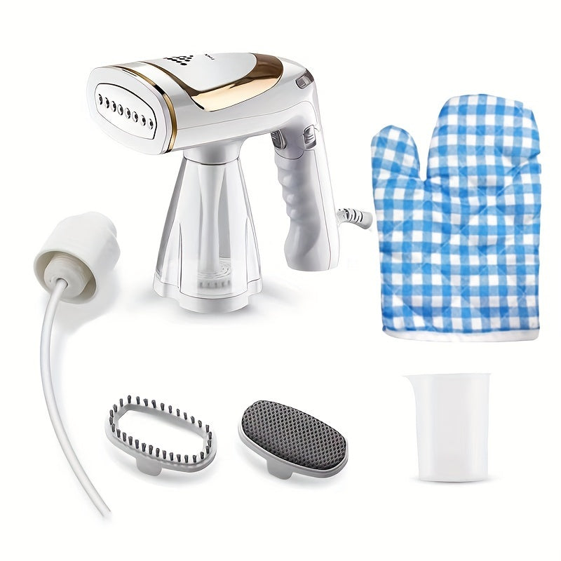 Portable Garment Steamer - 1pc, Handheld 2-in-1 Strong Wrinkle Remover for Home, Office, Travel, Household Use