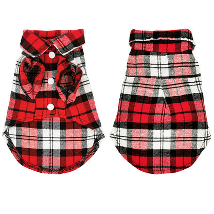 Adorable Plaid Shirts for Small & Medium Dogs & Cats!