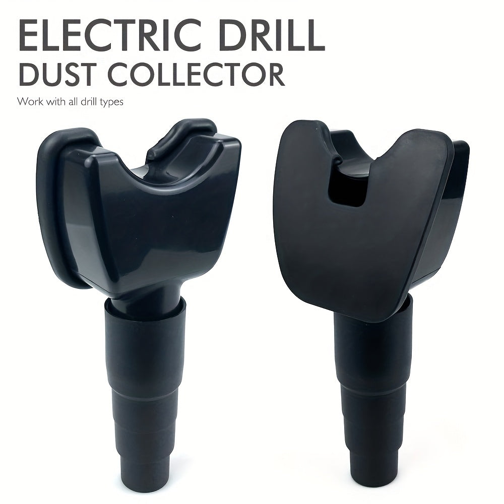 Drill without worrying about making a mess - this vacuum attachment collects dust while you work, perfect for woodworking and home improvement projects.