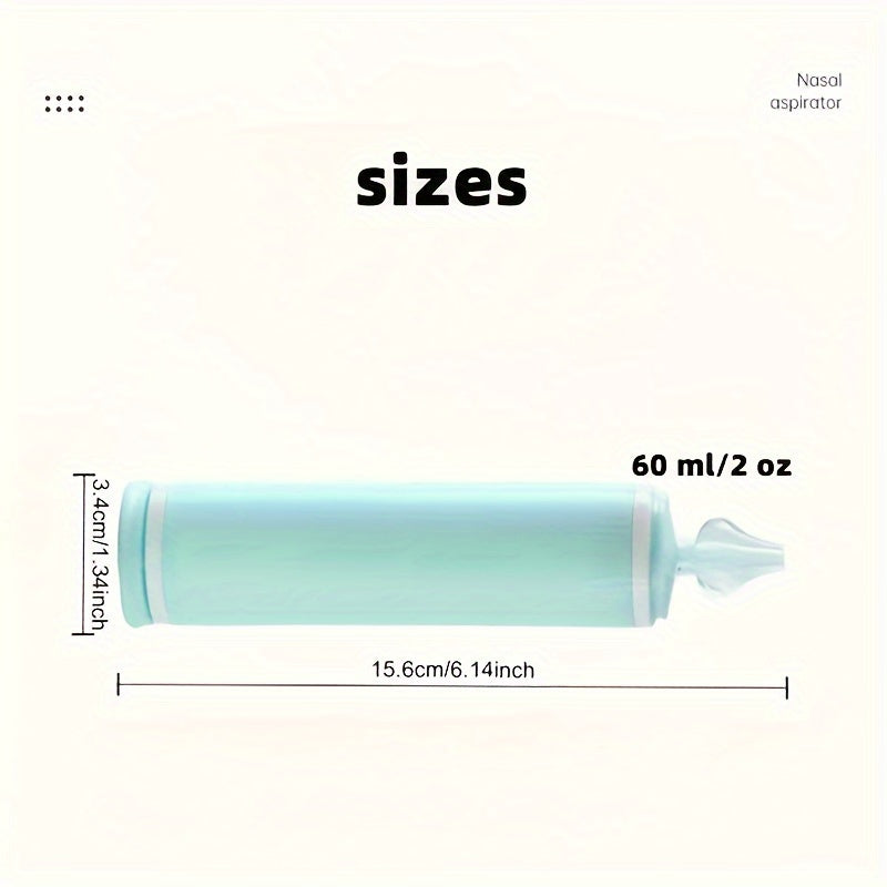Portable nasal cleaner for both adults and children, manual irrigation system for home use, travel-friendly with no need for electricity or batteries.