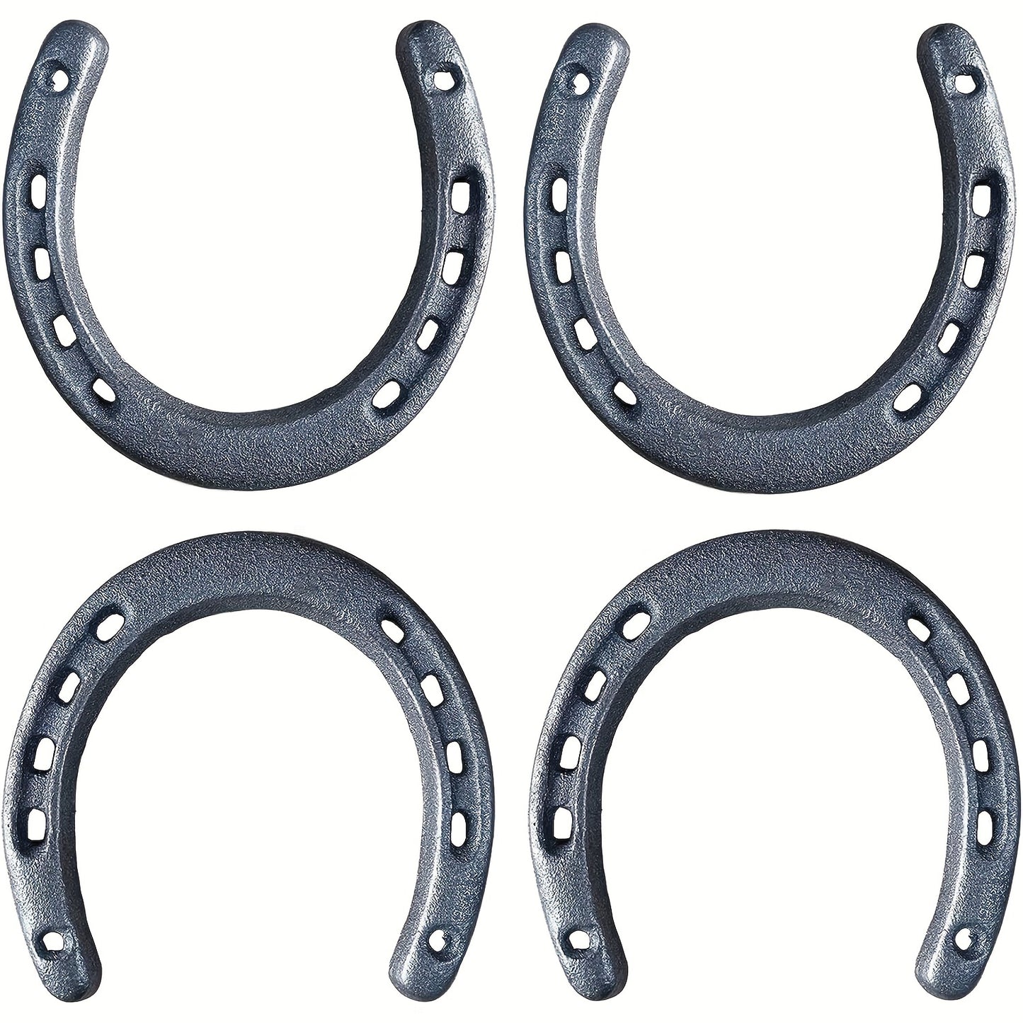 Durable metal horseshoe wall decor for parties and horse lovers.