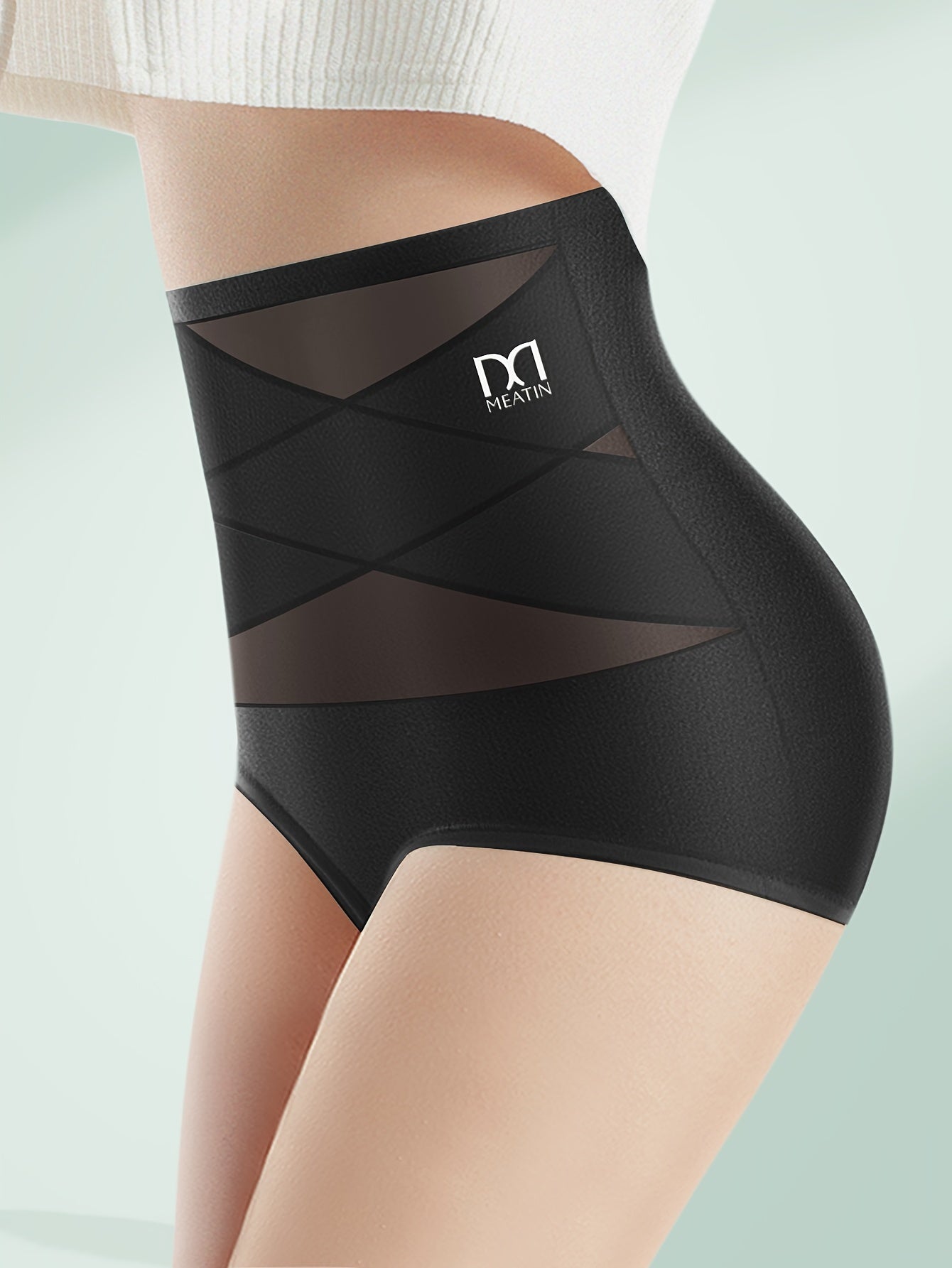 High waist shaping panties for women, providing tummy control and compression.