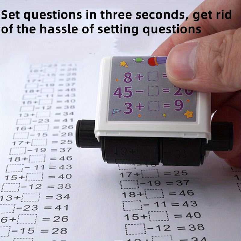 Mathematics reinforcement tool for addition and subtraction within 100, with adjustable random questions for practice. Includes 100 fill-in-the-blank exercises to aid in efficient learning