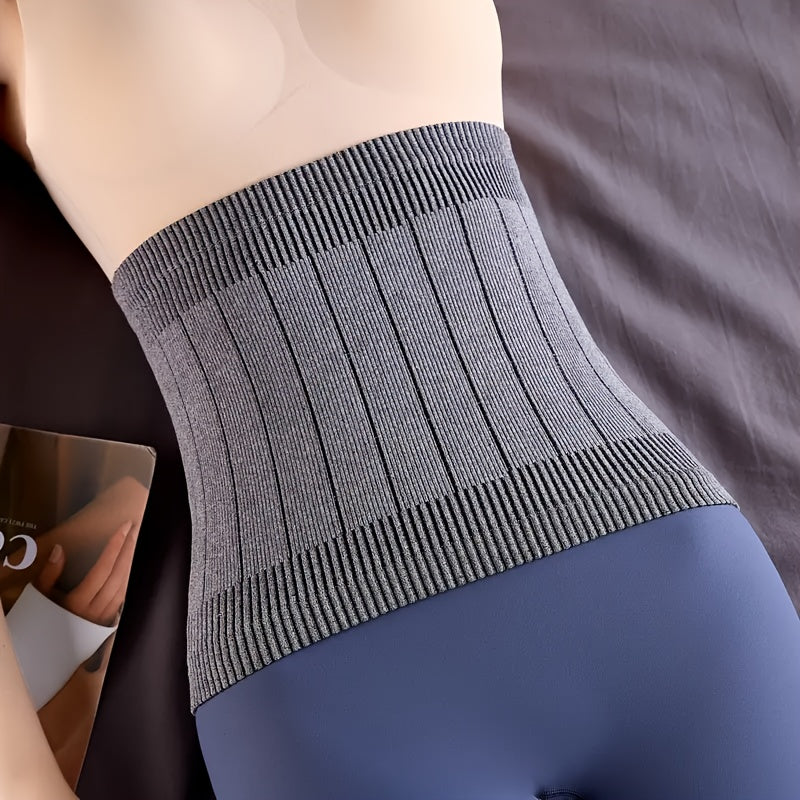 Shaping waist belt for postpartum tummy control and coldproof comfort.