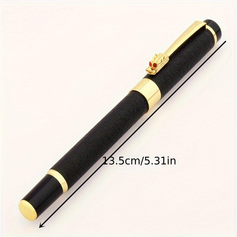 Set of 50 ink pens and 1 metal fountain pen for daily work, writing, holidays, school, office gifts.