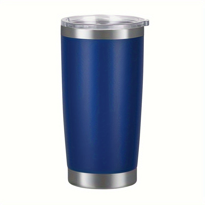 20oz stainless steel travel mug with double wall insulation and secure lid - ideal for holidays like Christmas, Halloween, Easter, Hanukkah, and Thanksgiving.