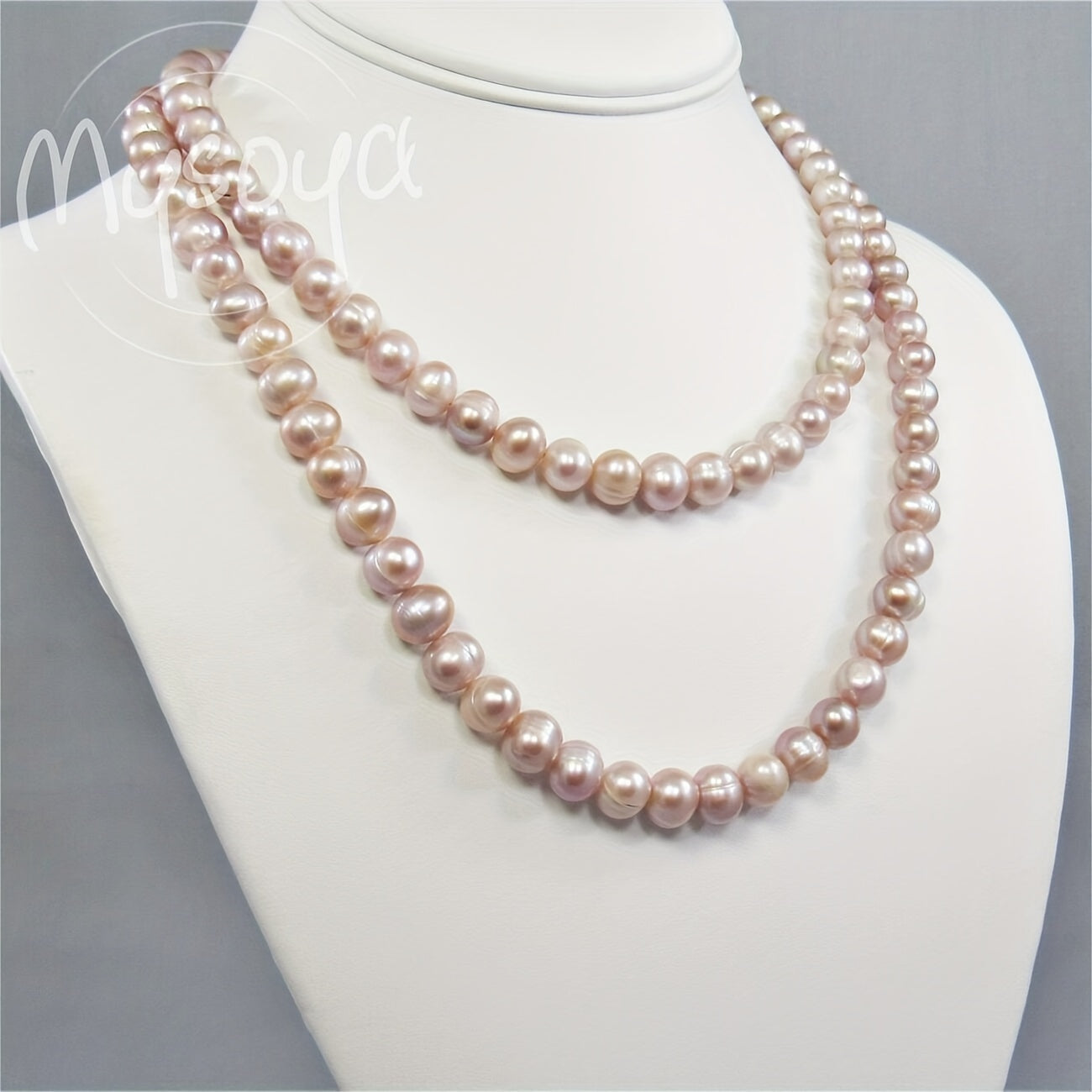 Handcrafted with care, the MYSOYA 100% Handmade Natural Pearl Pink Freshwater Pearl Necklace Set is perfect for all occasions. Includes a gift box for easy gifting. Ideal for daily wear, parties, birthdays, anniversaries, Valentine's Day, Christmas, and