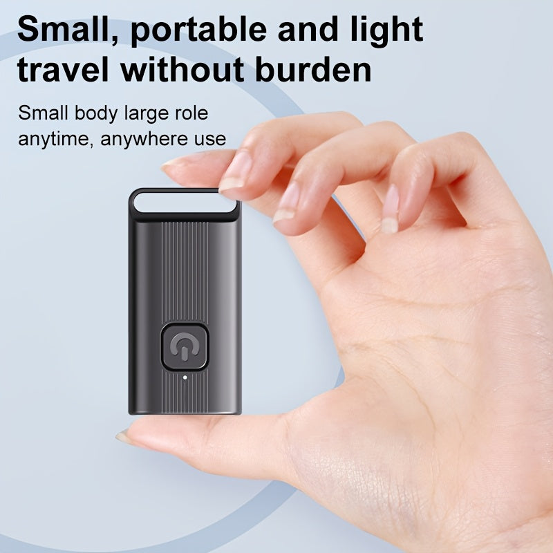 Compact, handheld Sonic Dog Training Device with LED light - USB rechargeable, bite-preventing, and easy to carry.