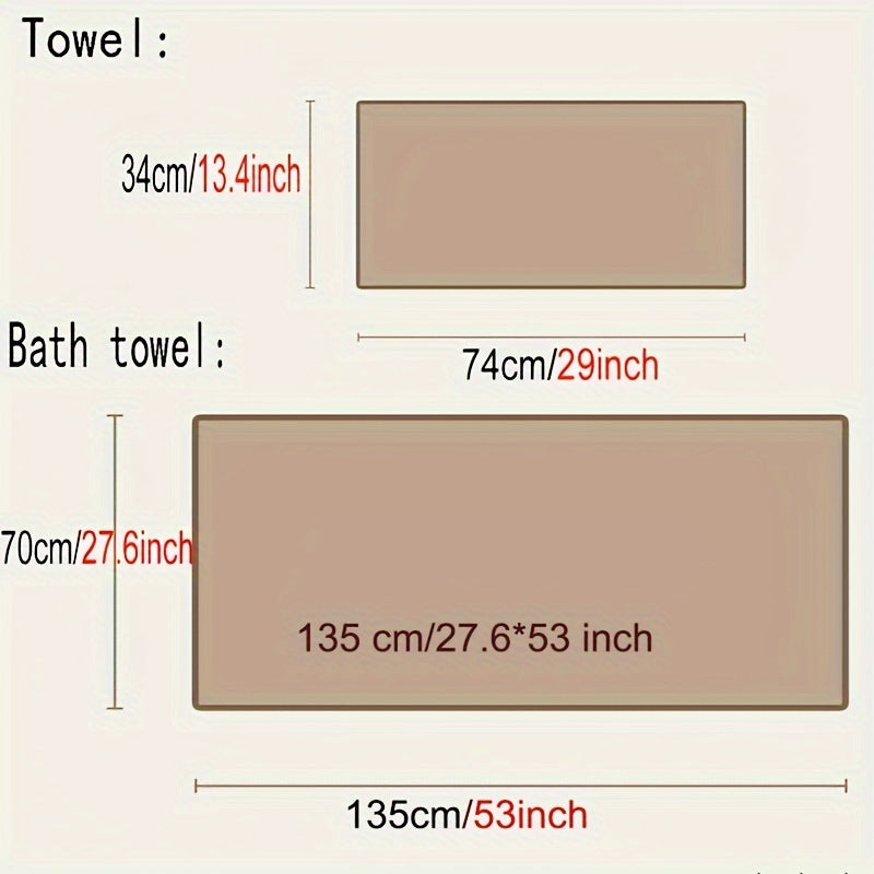 Flower pattern cotton towel, quick-dry hand and bath towel for home bathroom.