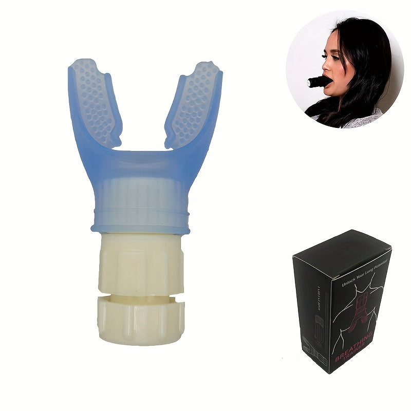 Adjustable Resistance Breathing Exerciser for Aerobic Fitness Training.