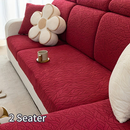 Jacquard stretch stain-resistant sofa slipcover, universal fit for all seasons, nonslip couch cover for home decor.