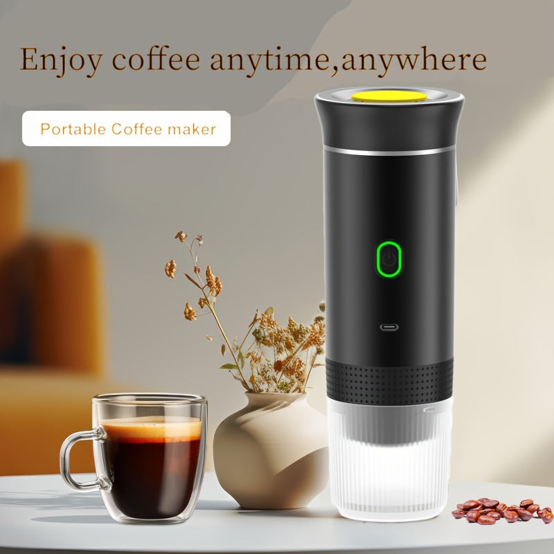 Har joyga olib boriladigan Espresso Mashinasi - USB orqali zaryadlanadigan, uy va sayohat uchun qulay qahva tayyorlagich, Nespresso Dolce kapsulalari bilan ishlaydi, portativ espresso tayyorlagich