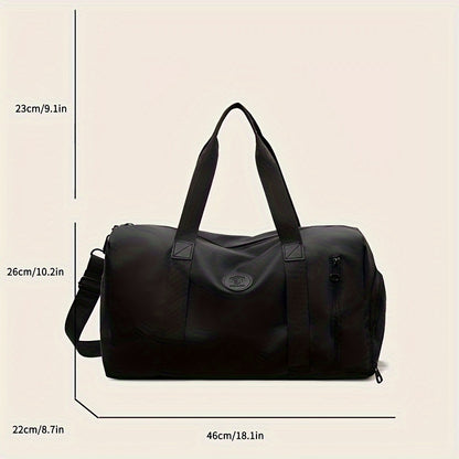 Men's Microfiber Leather Tote Bag, perfect for daily commuting with its large capacity.