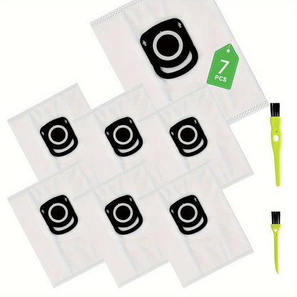 Upgrade your vacuum cleaning experience with our 7-piece High-Efficiency Vacuum Cleaner Bags Replacement Kit. Compatible with Rowenta Compact Power, X-Trem Power, and Silence Force Models (RO64xx, RO63xx, RO68xx, RO39xx), this kit is made from durable