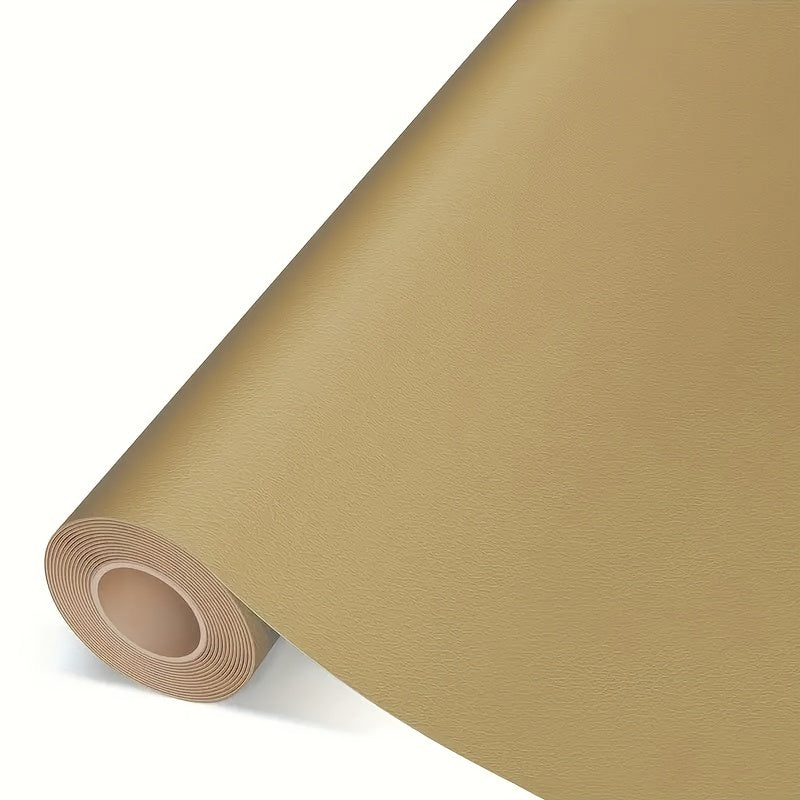 Large self-adhesive faux leather repair patch, versatile for DIY projects on furniture and accessories, with multiple color options.