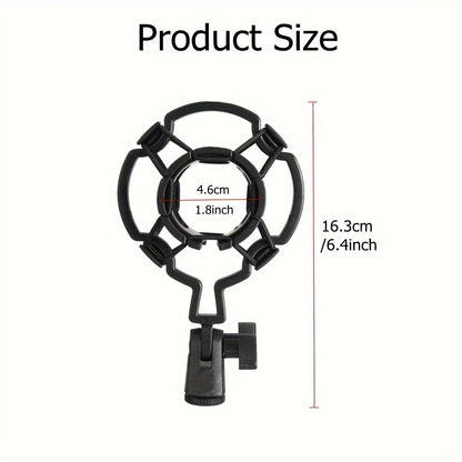 SZKOSTON Microphone Shock Mount for 4.19~4.6cm Studio Condenser Mics, perfect for recording and live broadcasts.