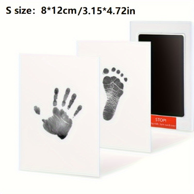 Top Pick for Customers: Inkless Pad for Youngsters' Handprints and Footprints - perfect for Christmas, Halloween, Thanksgiving, or as a special gift. Create lasting memories with this safe and easy-to-use kit. Great for souvenirs or gifts for youngsters.