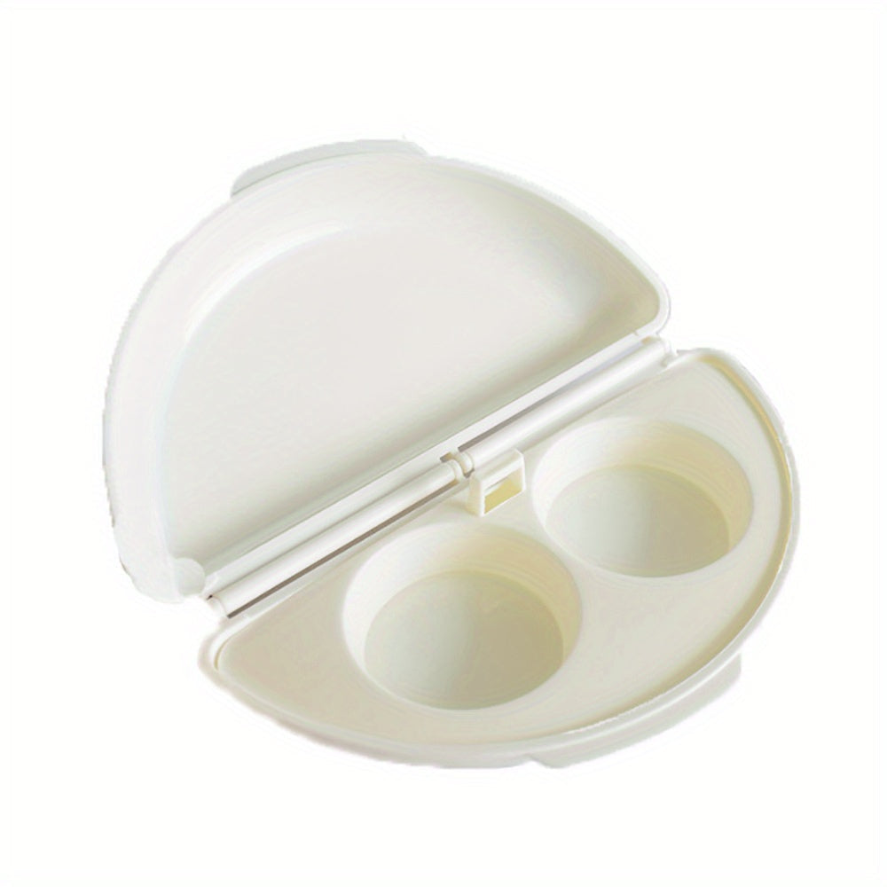 Silicone Egg Cooker Tray for Making Omelette Eggs in the Microwave - Non-toxic Eggs Steamer Box and Poacher Kitchen Tool