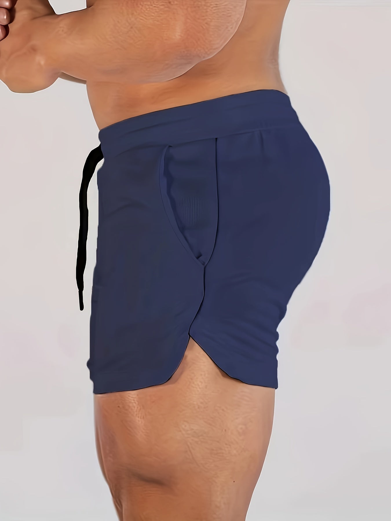 Men's Bullhead Pattern Sports Shorts for Casual Outdoors Activities