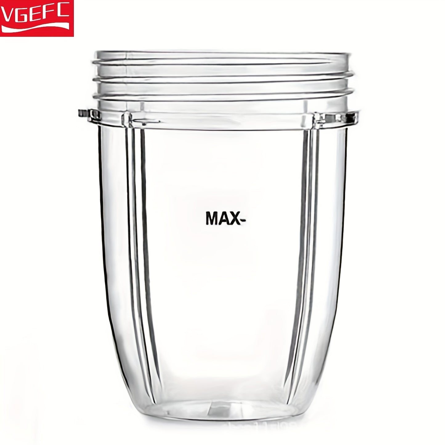 VGEFC NutriBullet Blender Accessories include clear plastic cup lids with measurement markings, leakproof flip-top lid for 600W & 900W models, blade assembly, and are compatible with