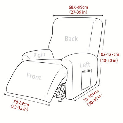 Chippendale Single Recliner Sofa Cover