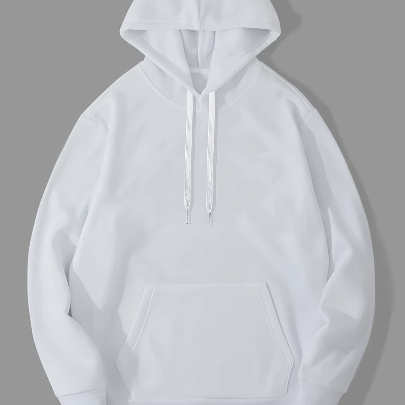 Men's Solid Color Hoodie