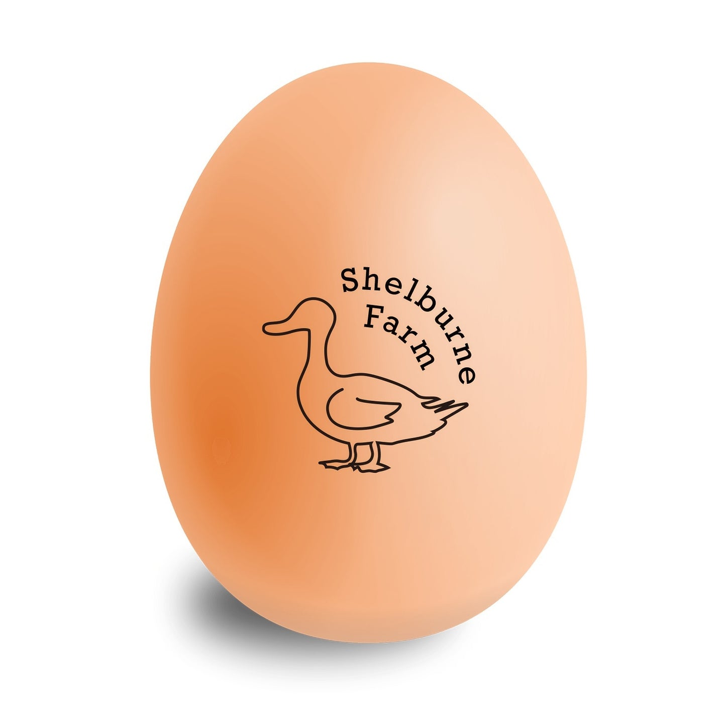 Customizable round hard rubber egg stamp for fresh eggs, personalized farm fresh stamp for chicken and duck eggs, durable kitchen gadget.