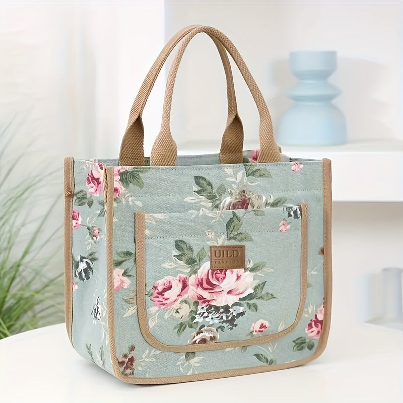 Stay stylish and organized with our versatile Canvas Lunch Bag, perfect for work, picnics, and travel. This insulated tote features a large capacity, trendy floral print, and is hand washable with mixed patterns. Keep your food fresh all day long with