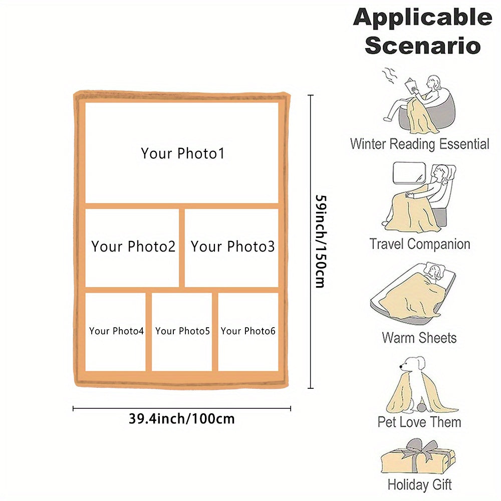 Настройте фланелевое фотопокрывало - уютный и мягкий плед с вашим изображением - идеально подходит для подарков, дома, офиса или для комфортного использования в пути.