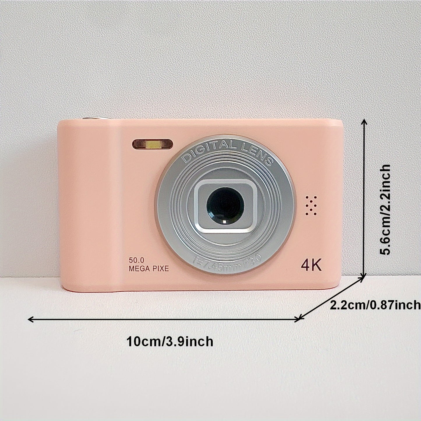 High definition smart cameras with front and rear cameras and portability, perfect for young kids and students.