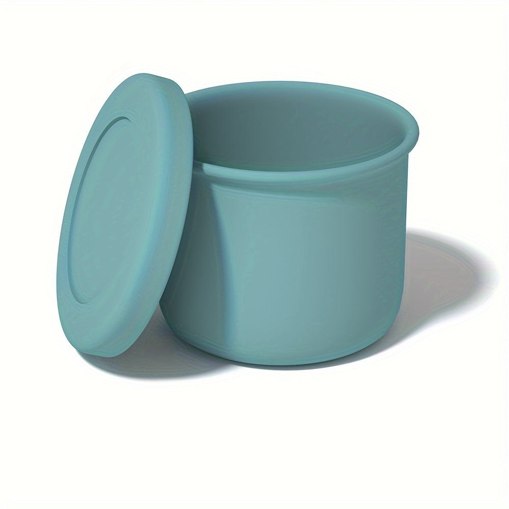 Wholesale Silicone Fresh-keeping Boxes and Bowls in Bulk for Microwave Heating, Perfect for Camping, Picnics, Office Lunches, and Tableware with Covers