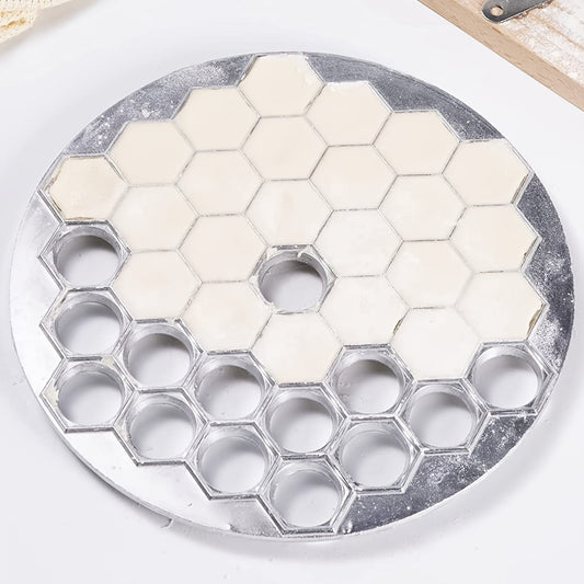 Wonton Mold with 37 Silvery Holes