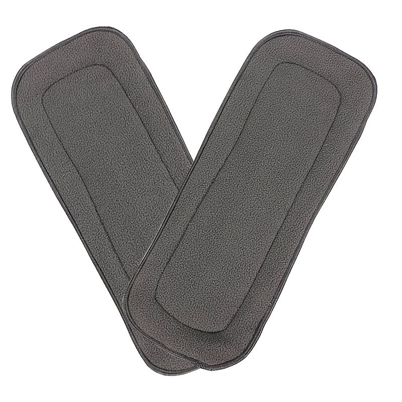 Two pieces of 5-layer Bamboo Charcoal Inserts for Cloth Diapers