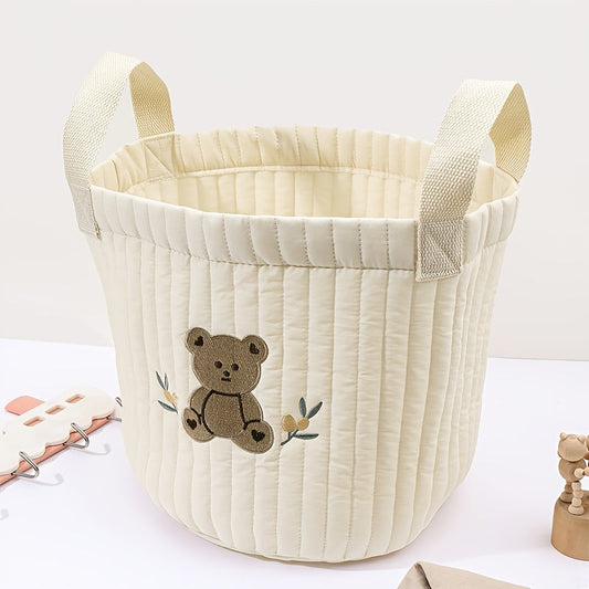 Adorable Cartoon Bear Mommy Bag: Versatile Storage and Diaper Bag - Perfect for Christmas, Halloween, Thanksgiving, New Year's, and Valentine's Day Gifts