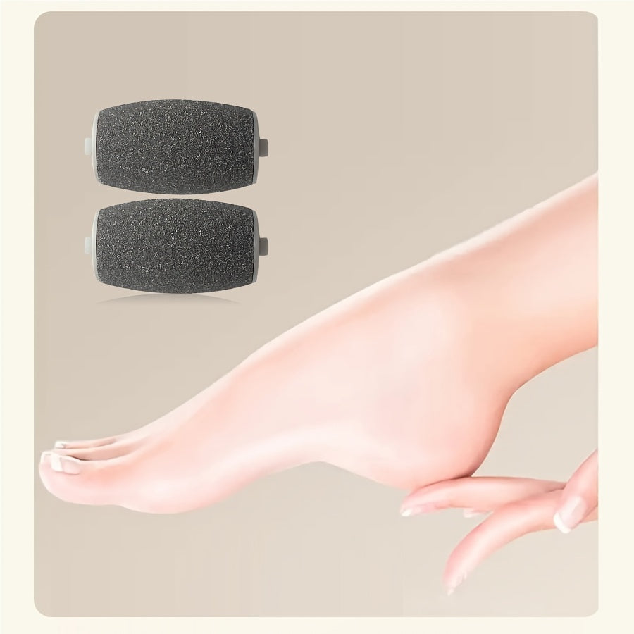 MIGUAN Rechargeable Electric Foot Grinder: Portable, USB Charging, Hypoallergenic Plastic, 400mAh Lithium Battery, Includes Multiple Sanding Bands for Smooth Feet.