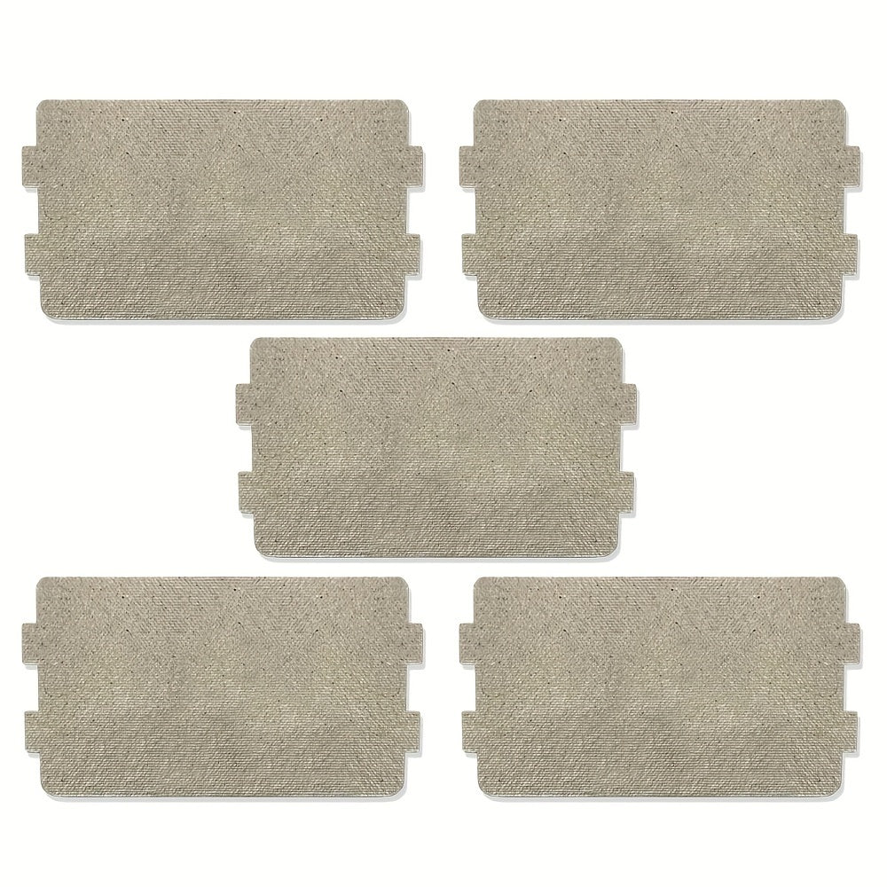 5-piece set of Microwave Oven Mica Plates for Waveguide Cover Replacement Parts, suitable for Home Kitchen Microwave Appliances that are not in direct contact with food