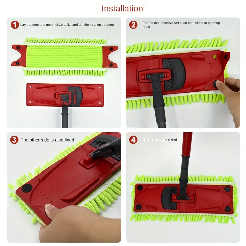 Upgrade your cleaning routine with the DLAIMI Ultramax XL 2-in-1 Flat Mop Replacement Pads. These highly absorbent pads are perfect for both wet and dry cleaning, making it easy to tackle dirt and water with ease. Measuring 45.72X15.24 cm and designed in