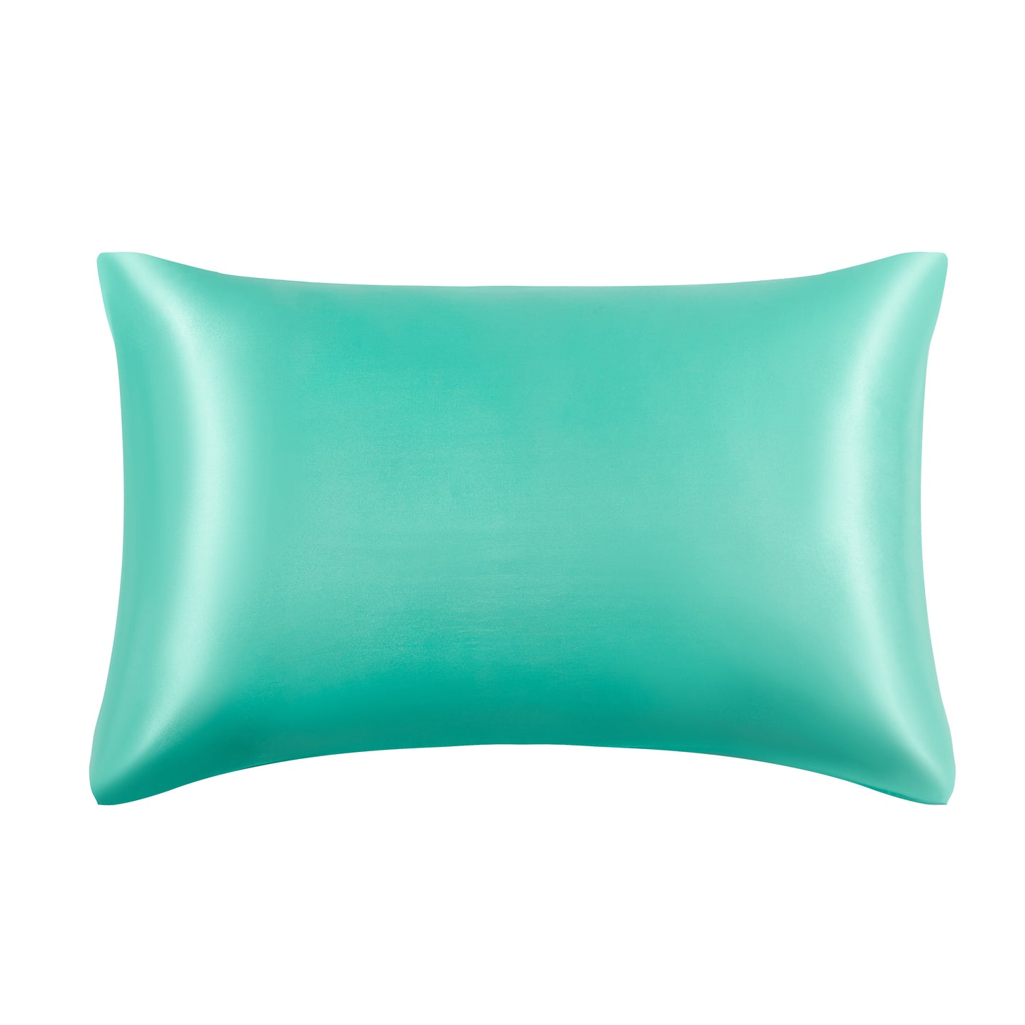 1 set of Satin Pillow Cases in a Solid Color, made with Silky Soft and Breathable material. These Pillowcases feature an Envelope Closure for a smooth and luxurious feel. Perfect for use in the Living Room, Bedroom, or Hotel, these Pillow Covers do not