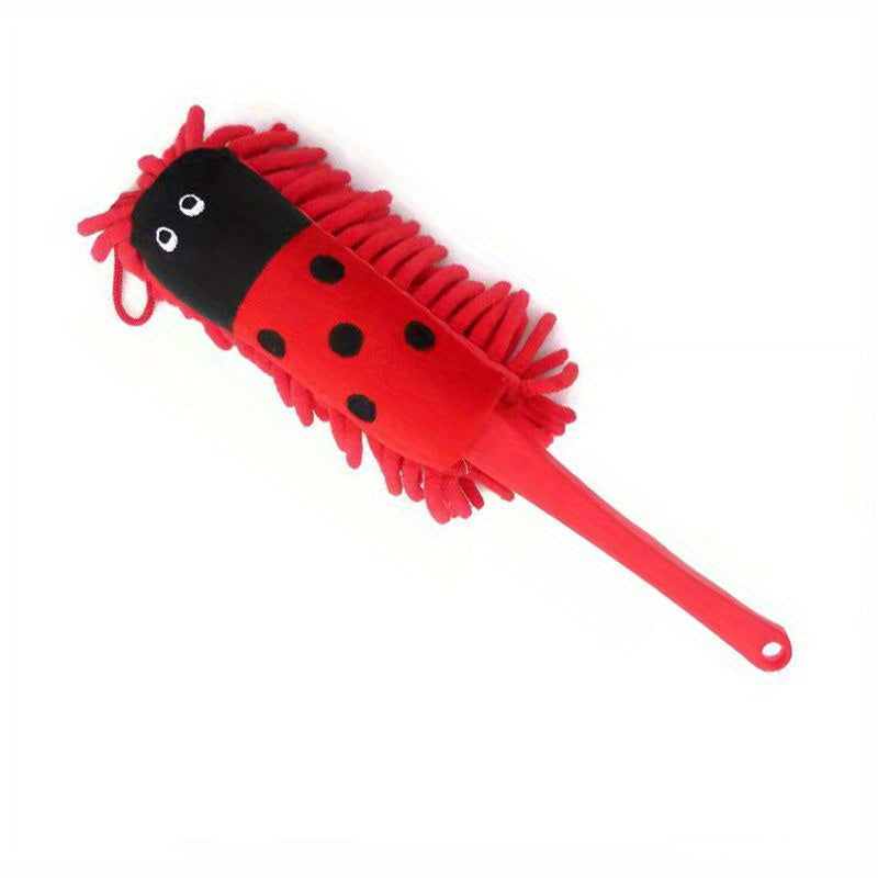 Washable Chenille Duster for Household Cleaning - Removes Ash and Dust from Desktop - Adorable Chicken Design - 1 Piece