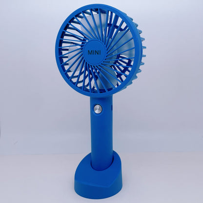 USB Rechargeable Portable Handheld Fan - Ideal for Indoor & Outdoor Use, Wearable Design with Included Power Cable